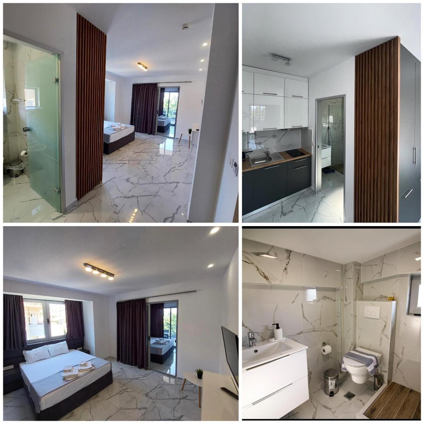 Avgerinos Apartments โปไลโครโน ภายนอก รูปภาพ