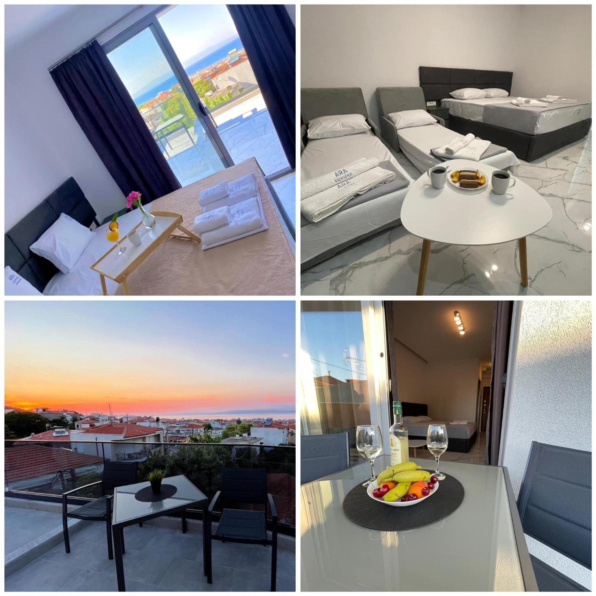 Avgerinos Apartments โปไลโครโน ภายนอก รูปภาพ