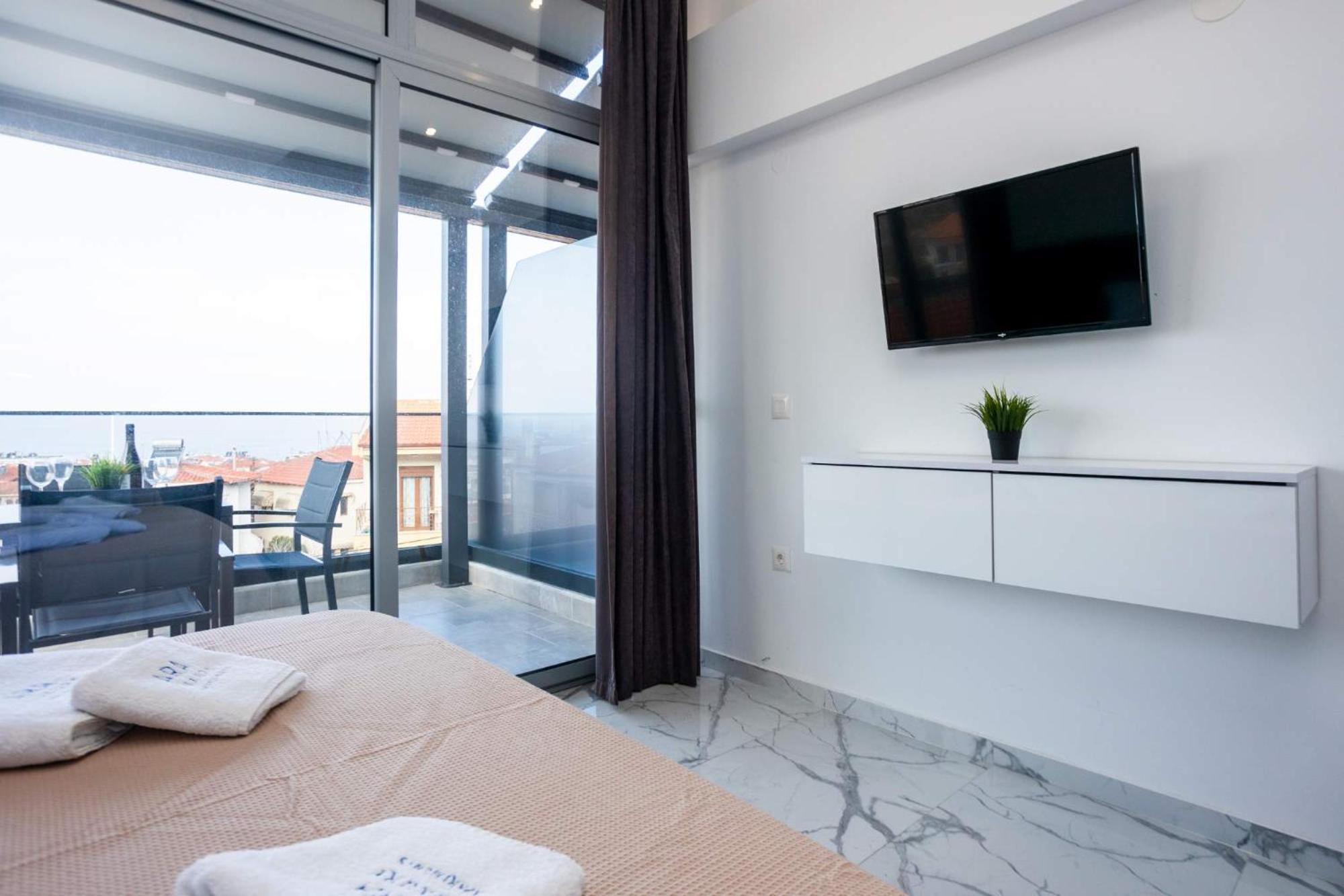 Avgerinos Apartments โปไลโครโน ภายนอก รูปภาพ