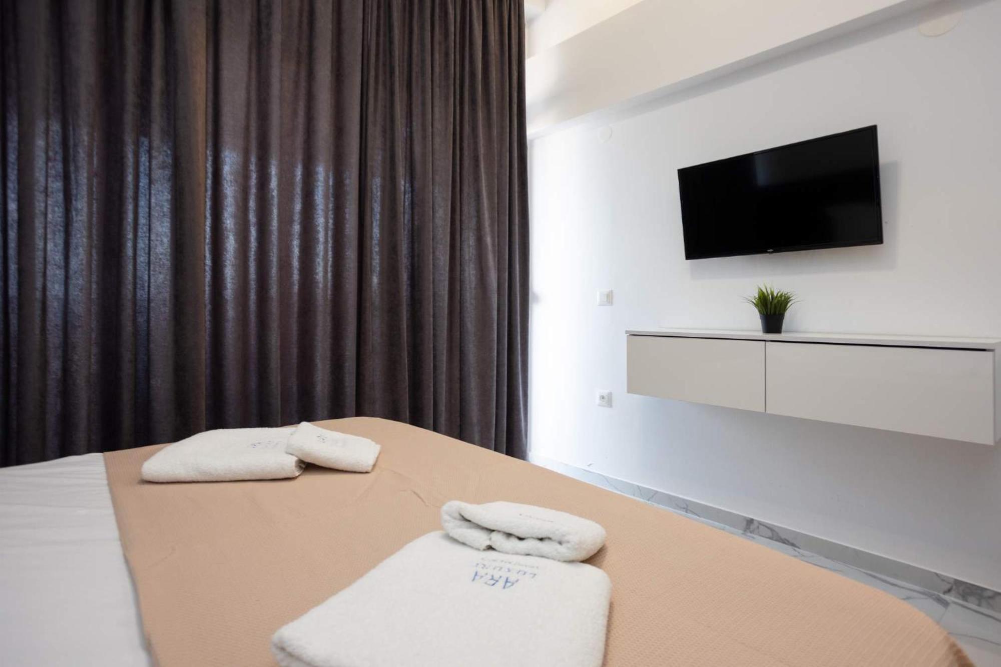 Avgerinos Apartments โปไลโครโน ห้อง รูปภาพ